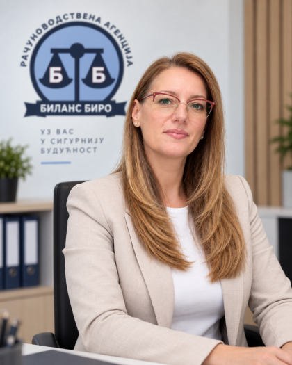 Jasmina Dizdarević – saradnica za kontiranje poslovnih promjena u Bilans Birou